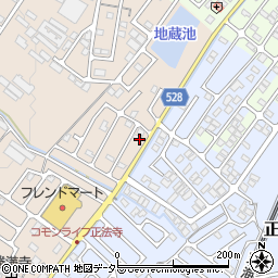 滋賀県彦根市地蔵町12-4周辺の地図