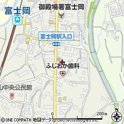 静岡県御殿場市中山463-2周辺の地図
