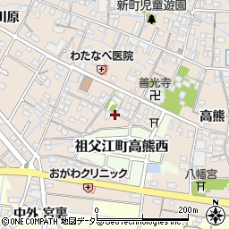 千松堂周辺の地図