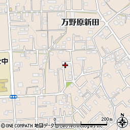 静岡県富士宮市万野原新田4020周辺の地図