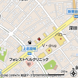 スターバックスコーヒー名古屋志段味店周辺の地図