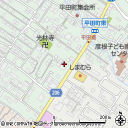 株式会社千成亭　平田店周辺の地図