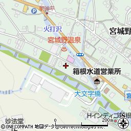 錦生園周辺の地図