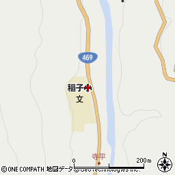 稲子小学校周辺の地図