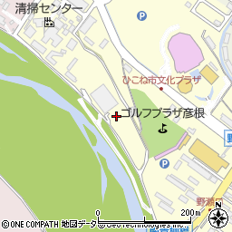 滋賀県彦根市野瀬町309周辺の地図