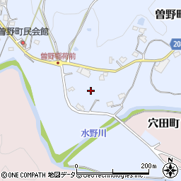 愛知県瀬戸市曽野町233周辺の地図