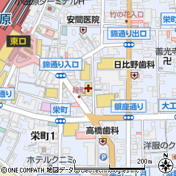 サンドラッグ小田原店周辺の地図