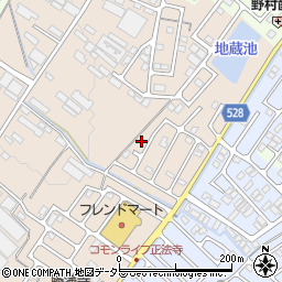 滋賀県彦根市地蔵町12-32周辺の地図