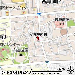 ハロー薬局春日井西店周辺の地図