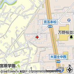 静岡県富士宮市万野原新田4085周辺の地図