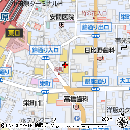 サイゼリヤ 小田原ダイヤ街店周辺の地図