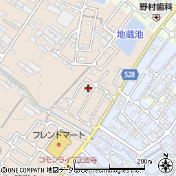滋賀県彦根市地蔵町12-59周辺の地図