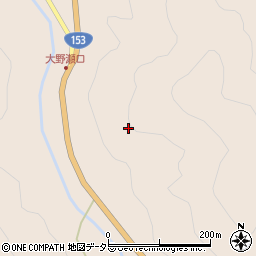 愛知県豊田市大野瀬町オコチ周辺の地図