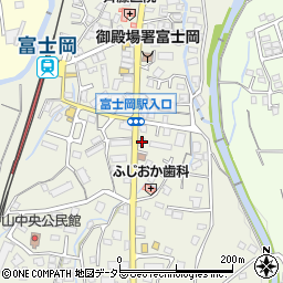 静岡県御殿場市中山461周辺の地図