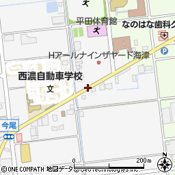 平田庁舎周辺の地図