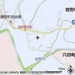 愛知県瀬戸市曽野町219周辺の地図