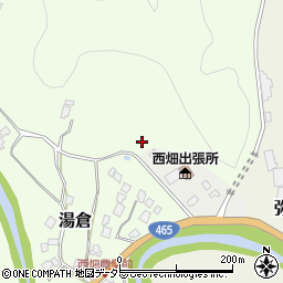 千葉県大多喜町（夷隅郡）湯倉周辺の地図