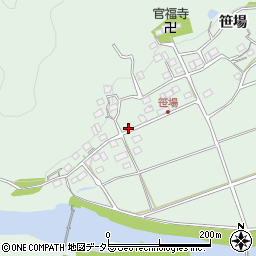京都府福知山市笹場44周辺の地図