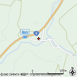 島根県大田市朝山町仙山528周辺の地図