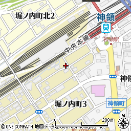 名鉄協商神領駅前第３駐車場周辺の地図