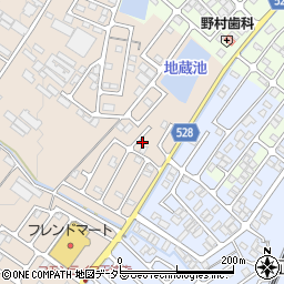 滋賀県彦根市地蔵町6-11周辺の地図