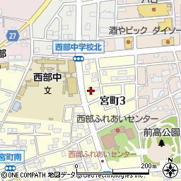 セブンイレブン春日井宮町店周辺の地図