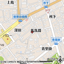 愛知県名古屋市守山区上志段味馬洗淵850周辺の地図