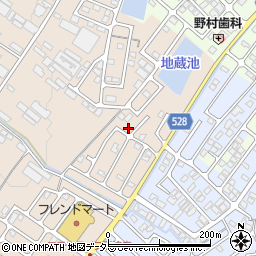 滋賀県彦根市地蔵町6-15周辺の地図