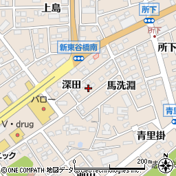 愛知県名古屋市守山区上志段味深田806-1周辺の地図