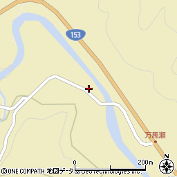 長野県下伊那郡根羽村1392周辺の地図