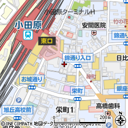 小田原居酒屋 シン はかた商店周辺の地図