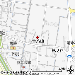 名古屋祖父江線周辺の地図
