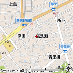 愛知県名古屋市守山区上志段味馬洗淵854周辺の地図