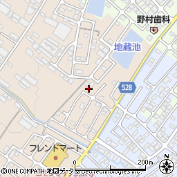 滋賀県彦根市地蔵町11-11周辺の地図