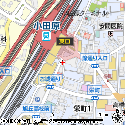鈴廣小田原駅前第１店舗周辺の地図