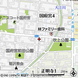 有限会社大和　稲沢支店周辺の地図