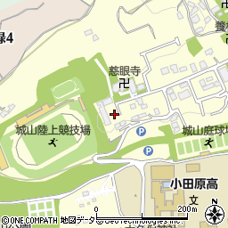 城山第四公園周辺の地図