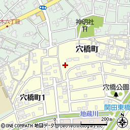 愛知県春日井市穴橋町1608周辺の地図