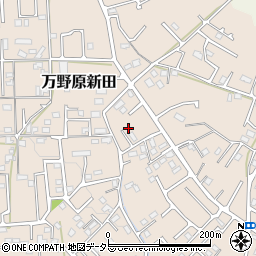 静岡県富士宮市万野原新田3470-19周辺の地図