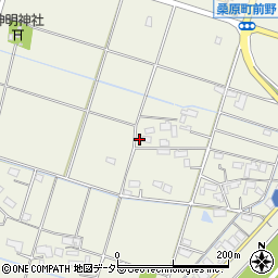 岐阜県羽島市桑原町午南966周辺の地図