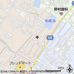 滋賀県彦根市地蔵町6-17周辺の地図
