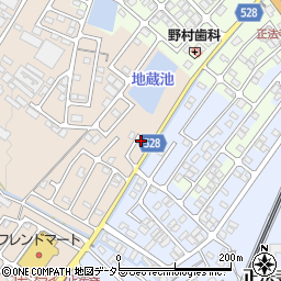 滋賀県彦根市地蔵町7-2周辺の地図