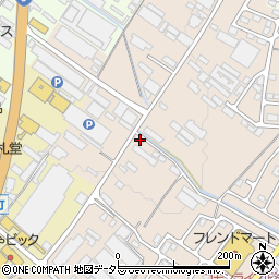 滋賀県彦根市地蔵町170-4周辺の地図