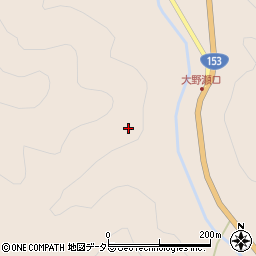 愛知県豊田市大野瀬町ヤナジ周辺の地図