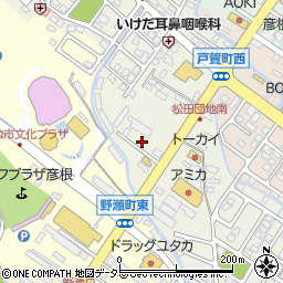 滋賀県彦根市西今町963周辺の地図