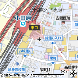 FHP ダイニング Nana ナナ 小田原周辺の地図