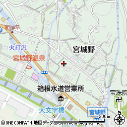 箱根宮城野駐車場(2)【ご利用時間：5:00~21:30】周辺の地図