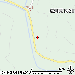 京都府京都市左京区広河原下之町416周辺の地図
