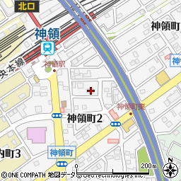 愛知県春日井市神領町2丁目17-5周辺の地図