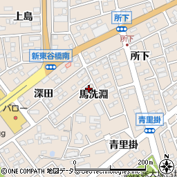 愛知県名古屋市守山区上志段味馬洗淵849周辺の地図